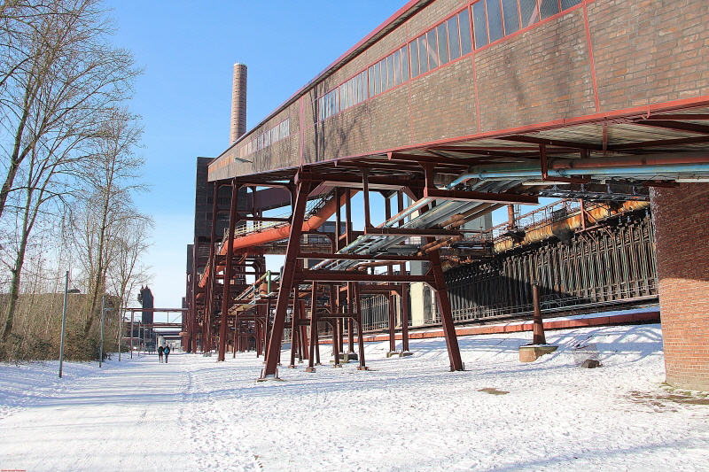 Zollverein   mit Schnee   2021  HP 11