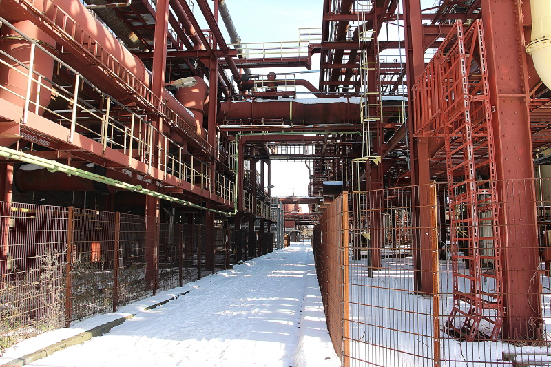 Zollverein   mit Schnee   2021  HP 20