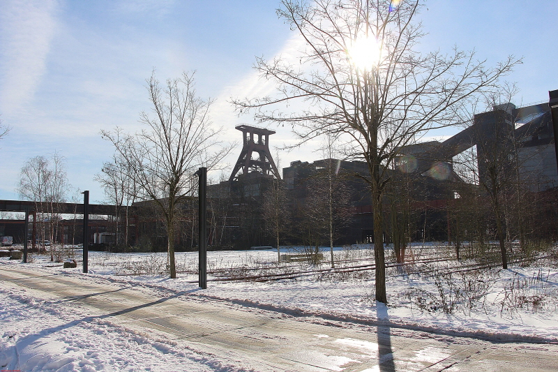 Zollverein   mit Schnee   2021  HP 8