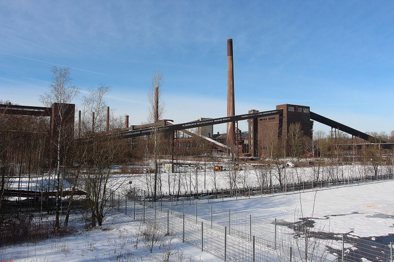 Zollverein   mit Schnee   2021  HP 9